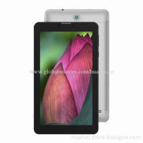 7-inch Tablet PCs, 1,024x60/800x480P IPS/TN, 1/16GB, 0.3/2.0MP Front/Back Camera, Quad-core, MTK8382